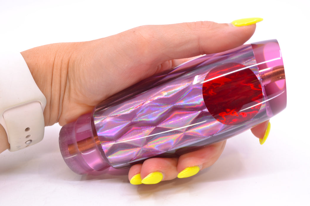 Koya Lures Purple Rainbow Diamond Red Eyes New Shape 14" 9.7oz
