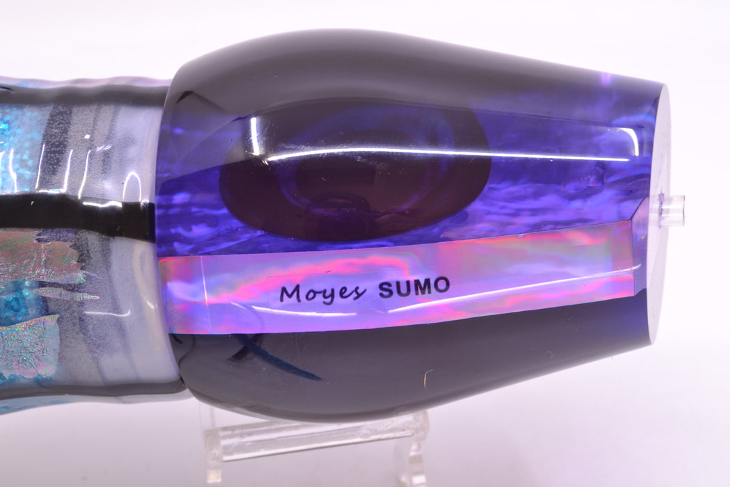 Moyes Lures Purple Awabi Back Taxi Eyes Sumo Teaser 27oz Skirted Purple Skipjack GZE