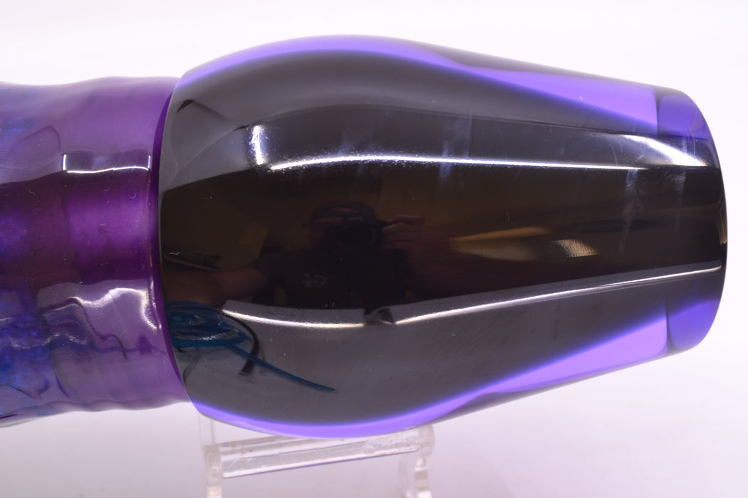 Moyes Lures Purple Awabi Back Taxi Eyes Sumo Teaser 27oz Skirted Purple Skipjack GZE