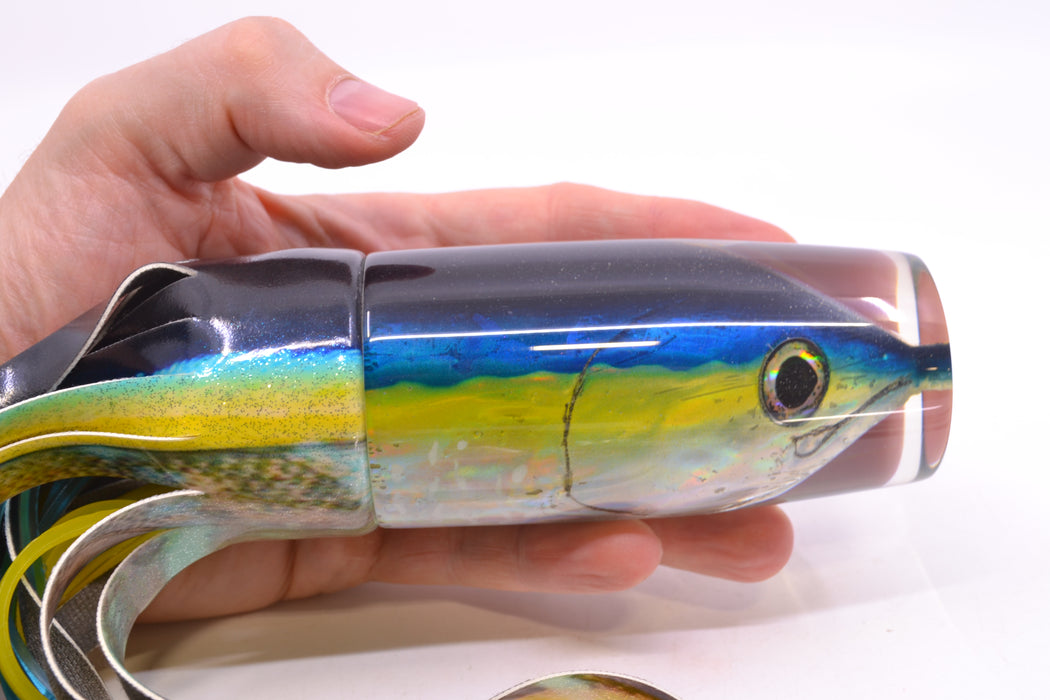 Ali'i Kai Lures Shibi-Yellowfin Large Hard Head 14" 11.2oz FT Vinyl Yellowfin GZE