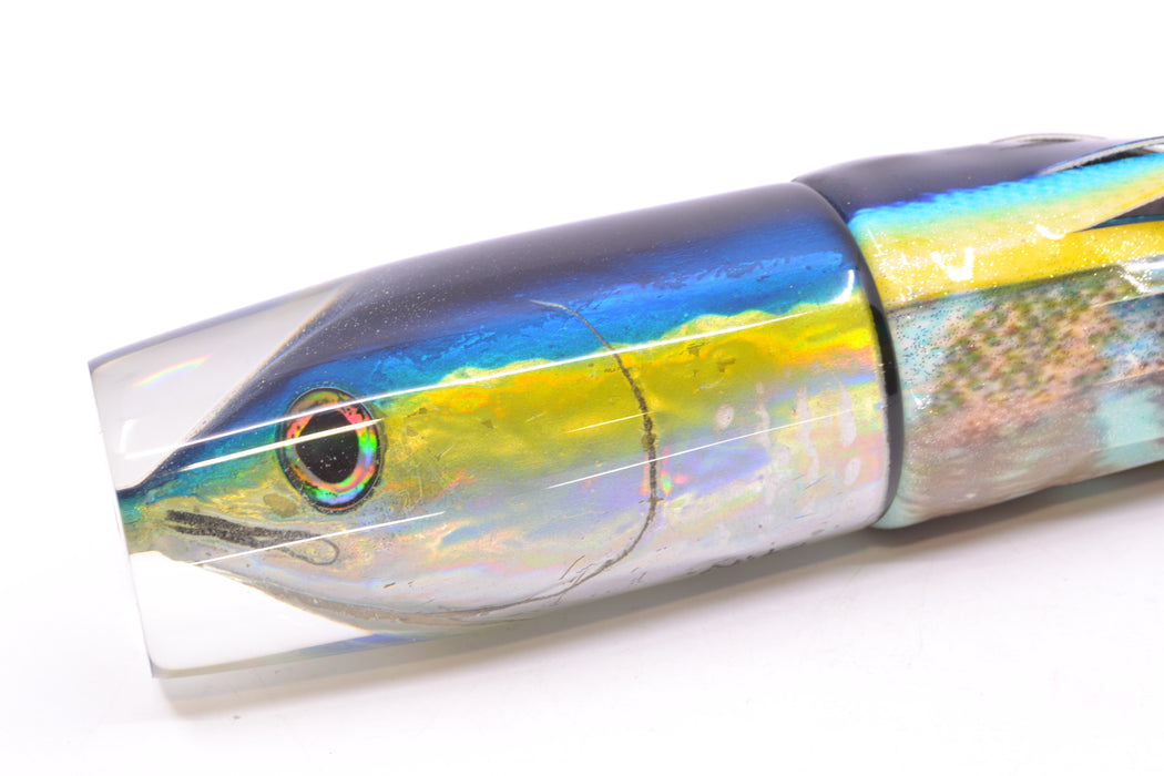 Ali'i Kai Lures Shibi-Yellowfin Large Hard Head 14" 11.2oz FT Vinyl Yellowfin GZE