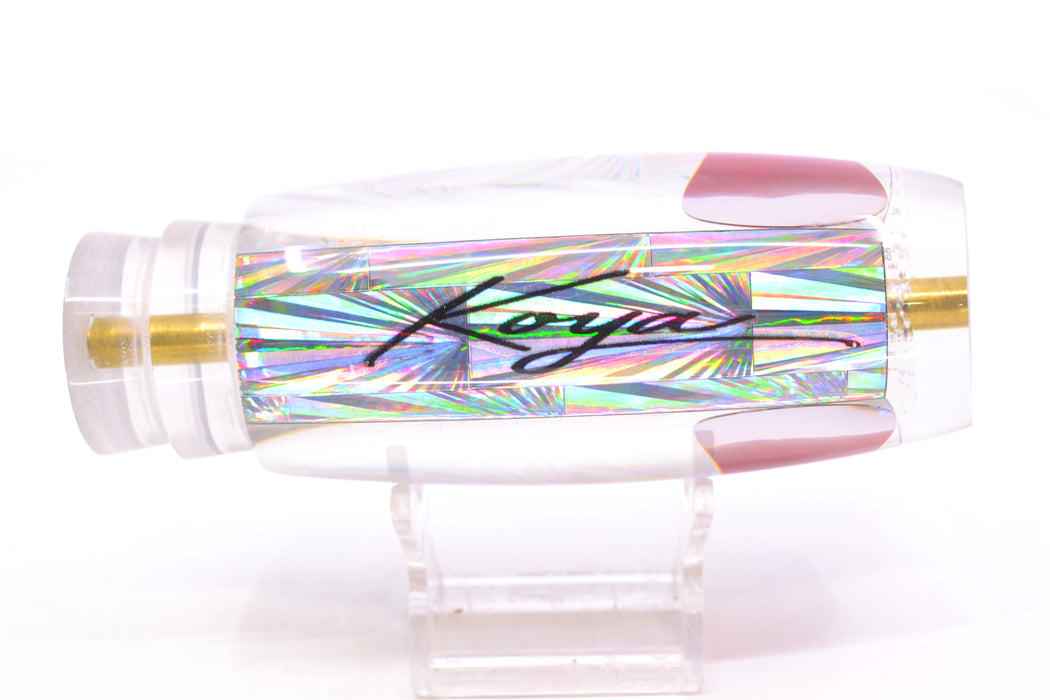 Koya Lures Silver Rainbow Starburst Red Eyes New Shape 14" 9.7oz