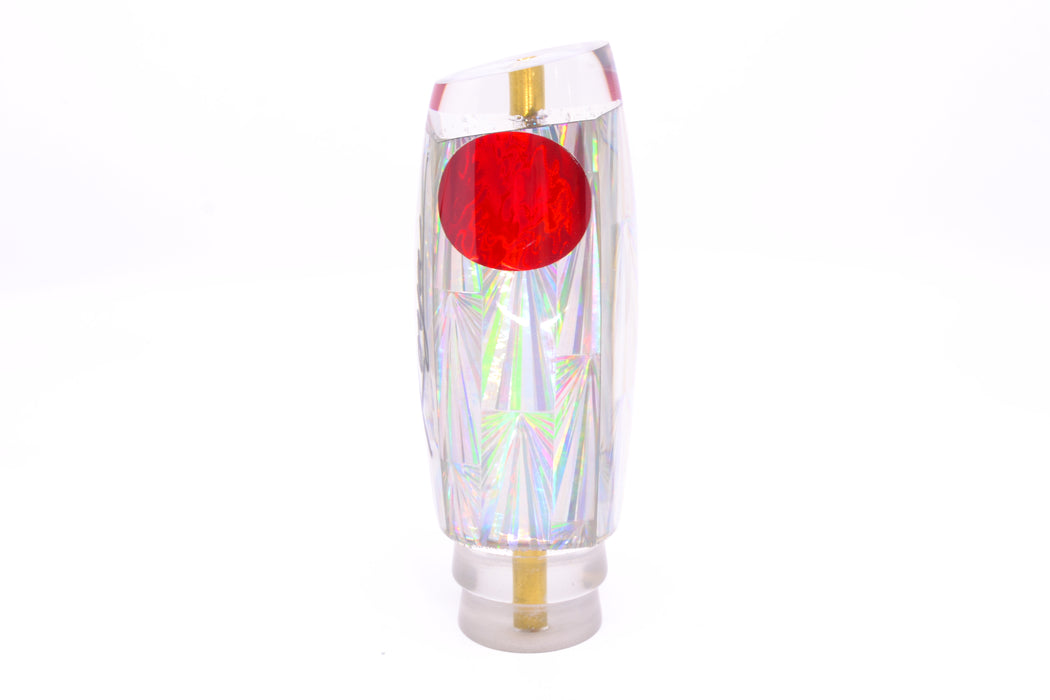 Koya Lures Silver Rainbow Starburst Red Eyes New Shape 14" 9.7oz