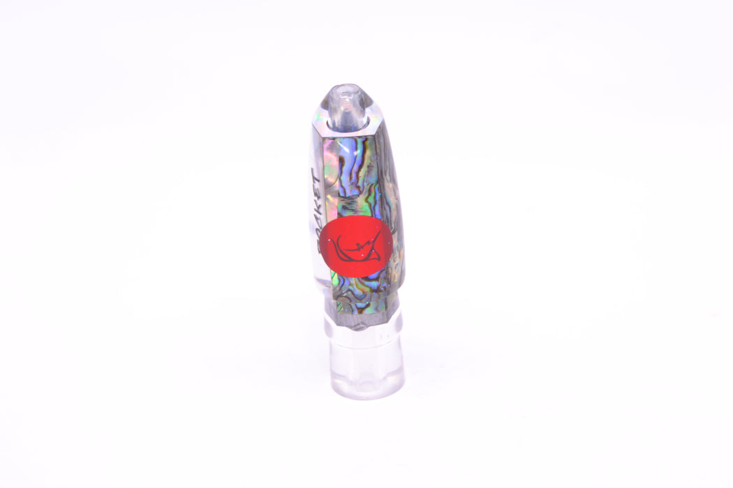 Bonze Lures Paua Shell Red Eyes Rocket 5" 1oz GZE