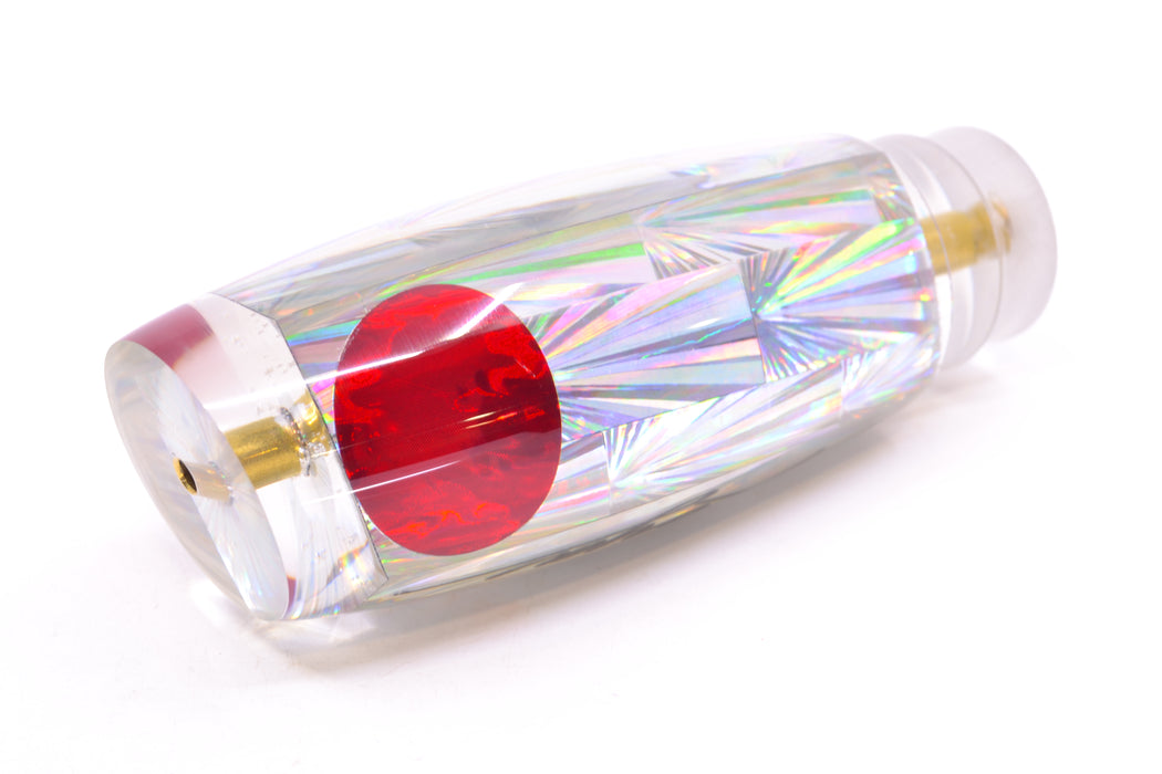 Koya Lures Silver Rainbow Starburst Red Eyes New Shape 14" 9.7oz