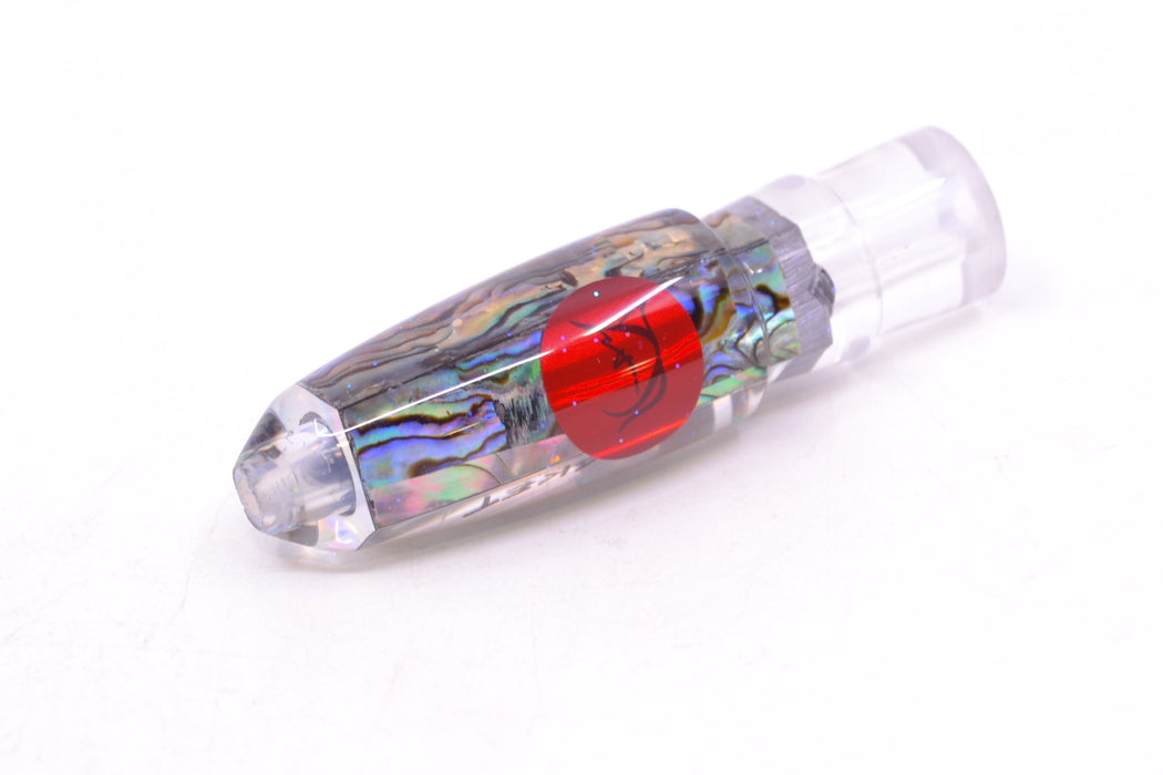 Bonze Lures Paua Shell Red Eyes Rocket 5" 1oz GZE