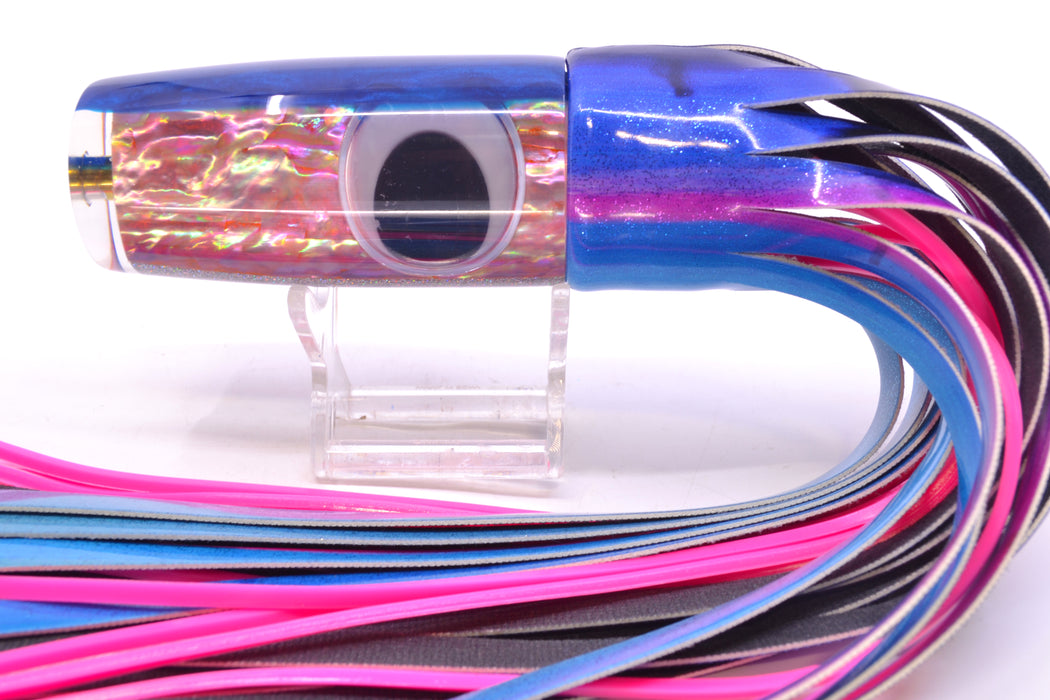 Koya Lures Pink Awabi Blue Back Doll Eyes Hard Head 12" 7oz FT Vinyl Blue Dream