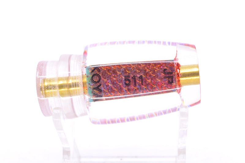 Koya Lures Orange Pearl Rainbow Scale Rainbow Scale Back JP 511 9" 1.4oz