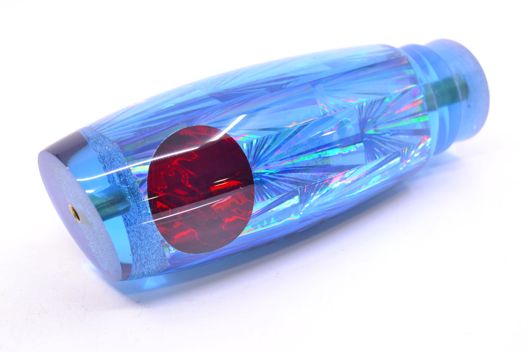 Koya Lures Ice Blue Rainbow Starburst Red Eyes New Shape 14" 9.7oz