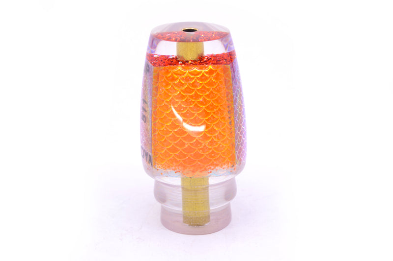 Koya Lures Orange Pearl Rainbow Scale Rainbow Scale Back JP 511 9" 1.4oz