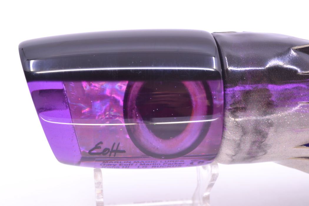Marlin Magic Purple Awabi Black Back Taxi Eyes Large Ruckus 14" 11.3oz FT Vinyl Purple Drip GZE