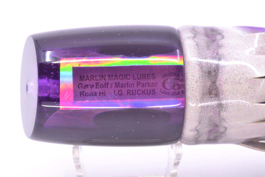 Marlin Magic Purple Awabi Black Back Taxi Eyes Large Ruckus 14" 11.3oz FT Vinyl Purple Drip GZE