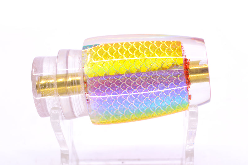 Koya Lures Orange Pearl Rainbow Scale Rainbow Scale Back JP 511 9" 1.4oz