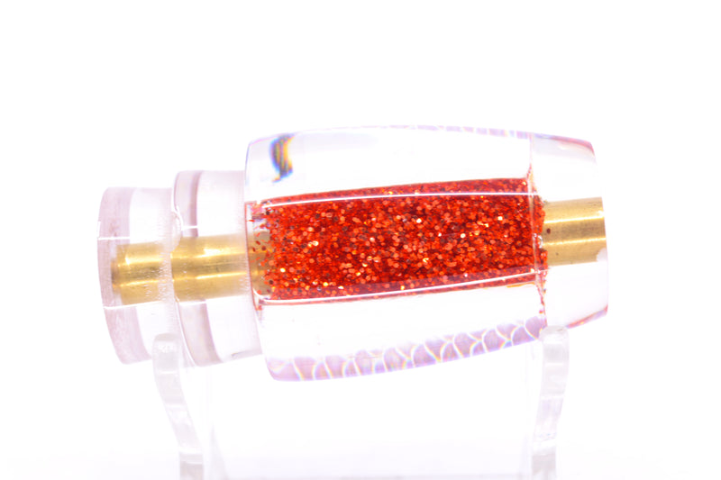 Koya Lures Orange Pearl Rainbow Scale Orange Back JP 511 9" 1.4oz