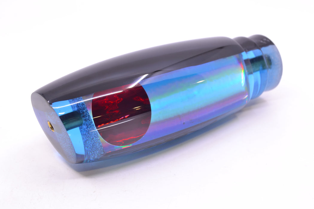 Koya Lures Ice Blue Rainbow Black Back Red Eyes New Shape 14" 9.7oz
