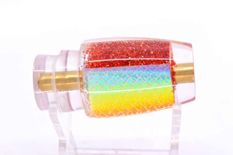 Koya Lures Orange Pearl Rainbow Scale Orange Back JP 511 9" 1.4oz
