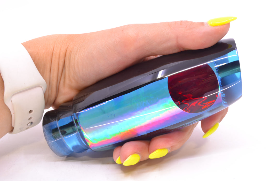 Koya Lures Ice Blue Rainbow Black Back Red Eyes New Shape 14" 9.7oz