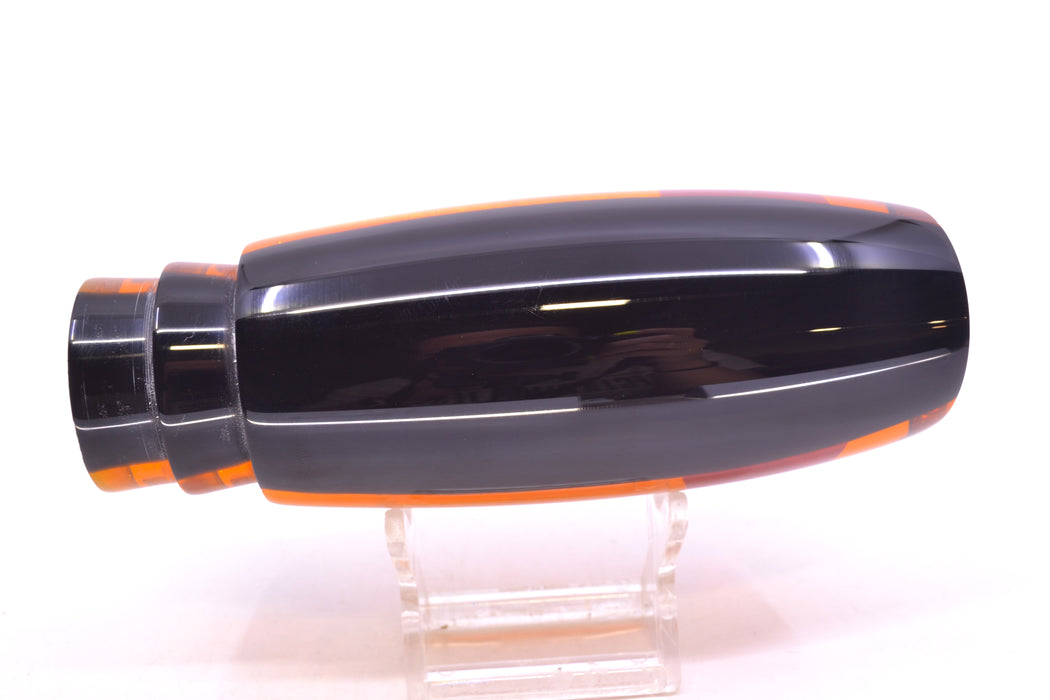 Koya Lures Orange Rainbow Black Back Red Eyes New Shape 14" 9.7oz