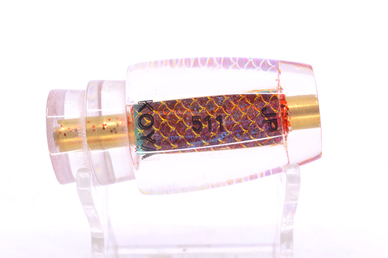 Koya Lures Orange Pearl Rainbow Scale Orange Back JP 511 9" 1.4oz