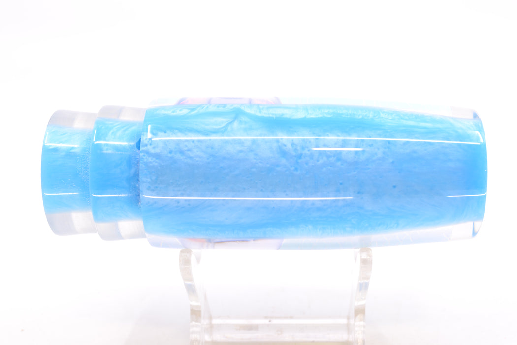 Koya Lures Ice Rainbow Scale Blue Back Doll Eyes Hard Head 12" 5.2oz GZE