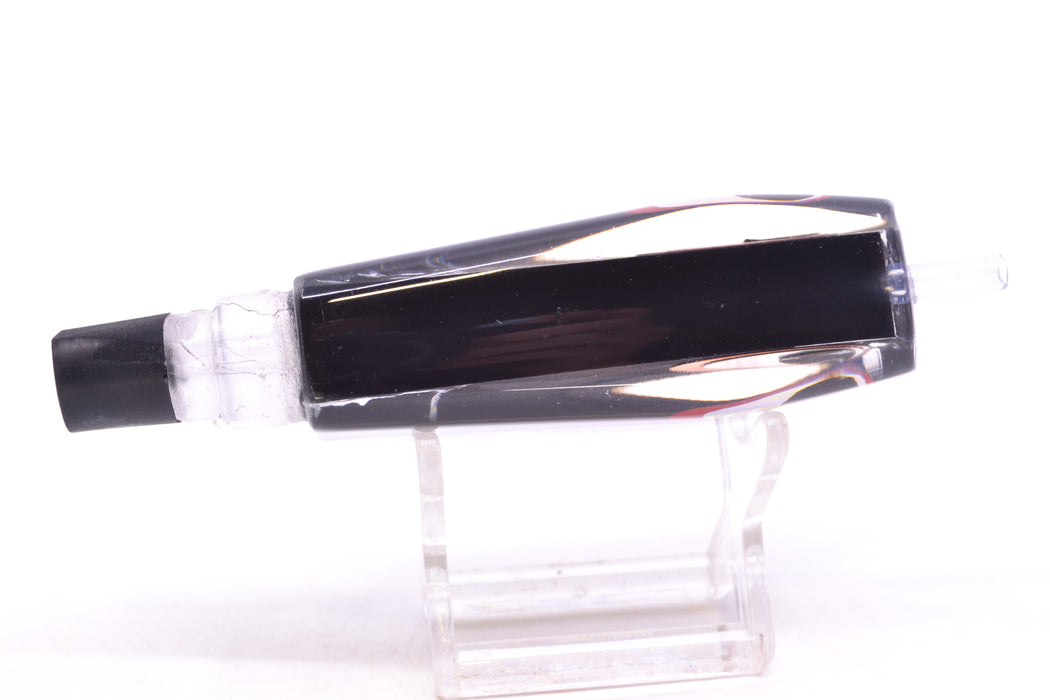 Marlinstar Black Pearl Black-Silver-Red Eyes Medium Tomahawk G4 9"+ 3.4oz GZE