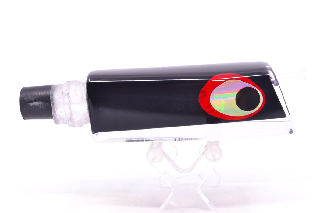 Marlinstar Black Pearl Black-Silver-Red Eyes Medium Tomahawk G4 9"+ 3.4oz GZE