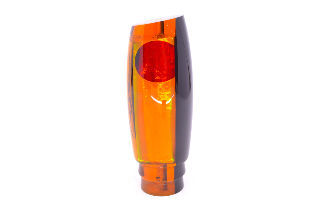 Koya Lures Orange Rainbow Black Back Red Eyes New Shape 14" 9.7oz