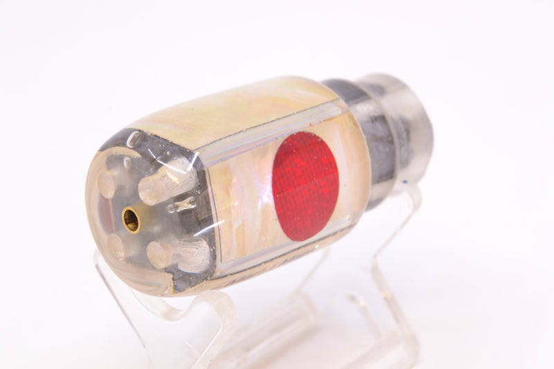 Marlin Magic White Awabi Red Eyes 4-Hole Jumbo HSAP Jet 9" 4.3oz