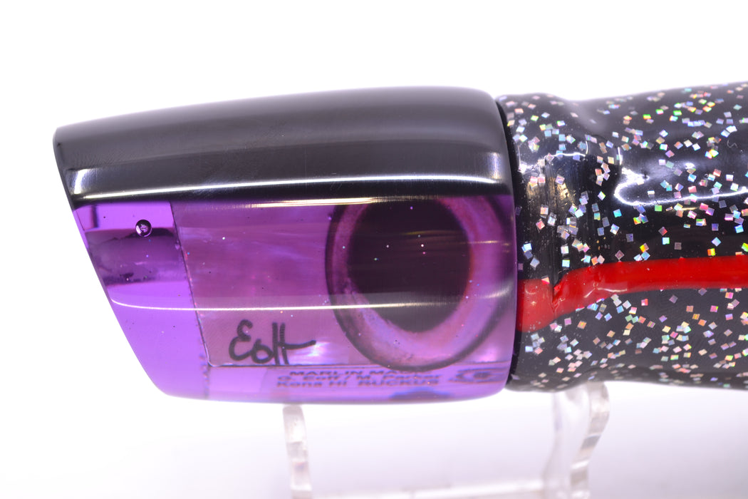 Marlin Magic Purple MOP Black Back Taxi Eyes Ruckus 12" 11oz Skirted Black/Purple GZE
