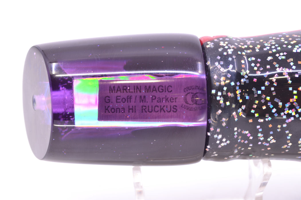 Marlin Magic Purple MOP Black Back Taxi Eyes Ruckus 12" 11oz Skirted Black/Purple GZE