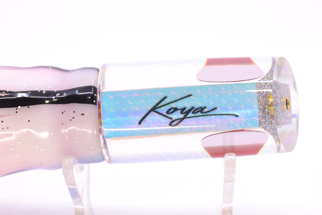 Koya Lures Ice Rainbow Scale Red Eyes Tube 9" 4.5oz Skirted Gay Bob