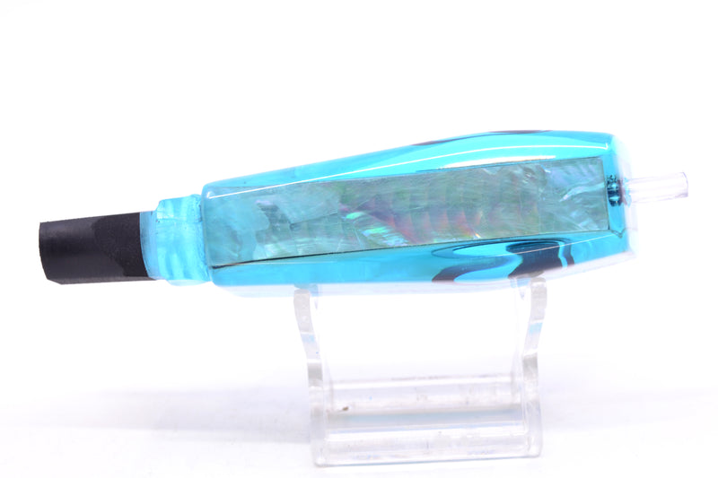 Marlinstar Ice Blue Awabi Black-Silver-Red Eyes Medium Tomahawk G4 9"+ 3.4oz