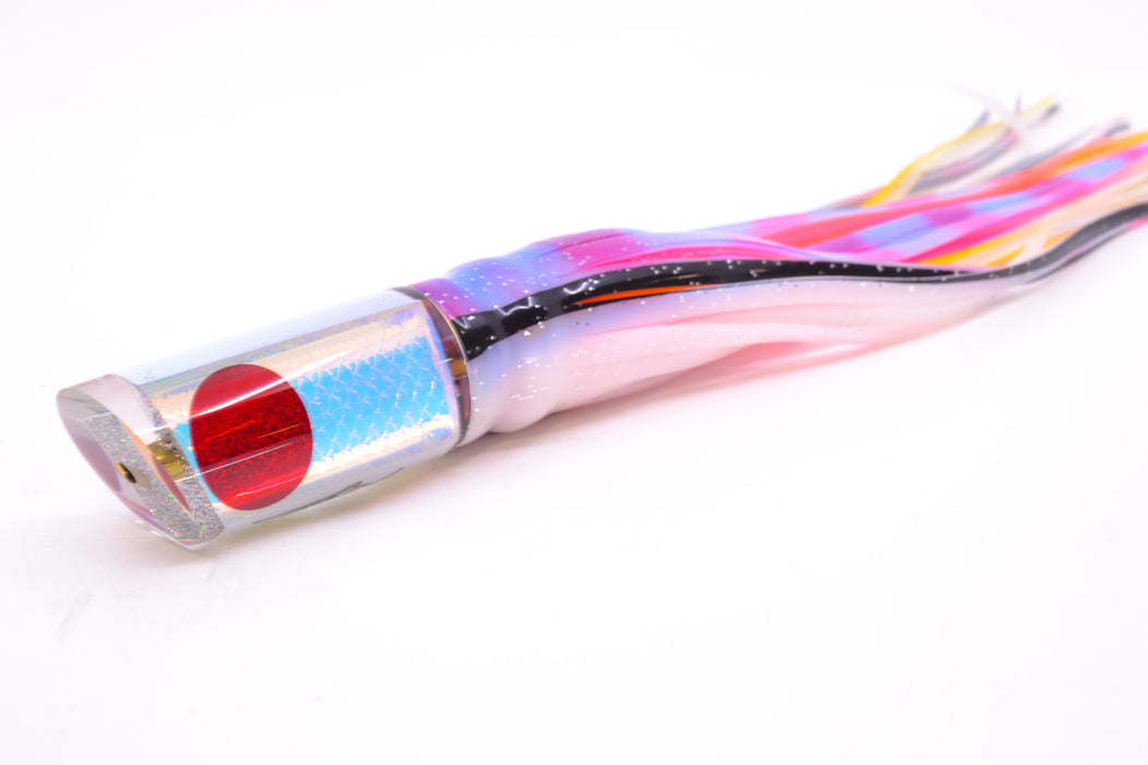 Koya Lures Ice Rainbow Scale Red Eyes Tube 9" 4.5oz Skirted Gay Bob