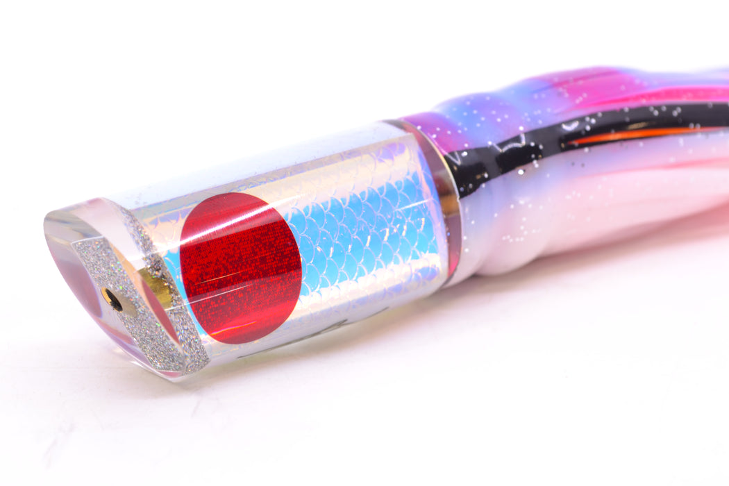 Koya Lures Ice Rainbow Scale Red Eyes Tube 9" 4.5oz Skirted Gay Bob