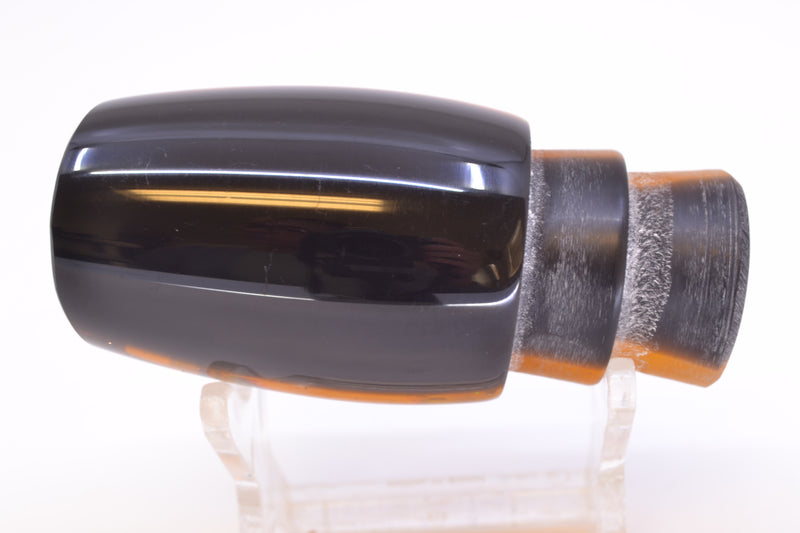 Marlin Magic Orange Awabi Black Back Red Eyes Baby Ruckus 10" 4oz