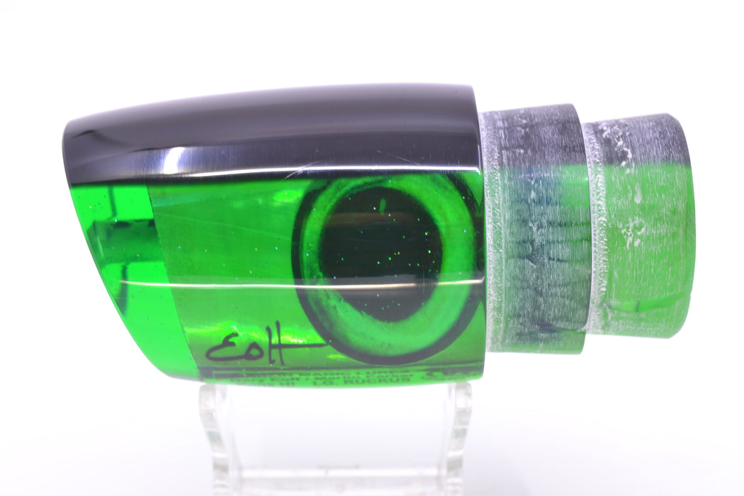 Marlin Magic Green MOP Black Back Taxi Eyes Large Ruckus 14" 8.6oz GZE