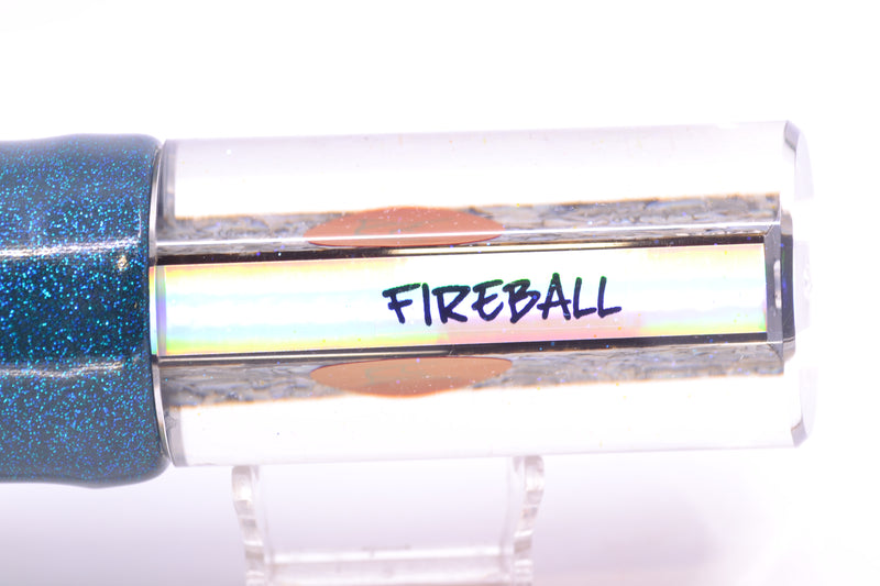 Bonze Lures Paua Shell Red Eyes Fireball 16" 15oz Vinyl Cascade