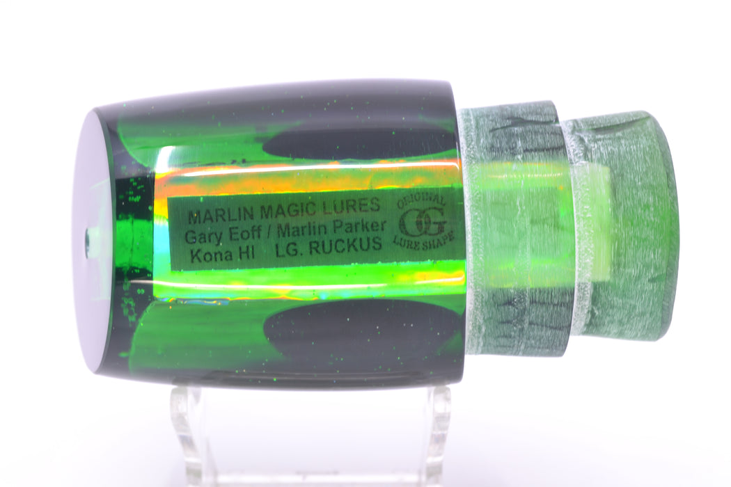 Marlin Magic Green MOP Black Back Taxi Eyes Large Ruckus 14" 8.6oz GZE