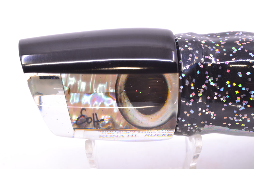 Marlin Magic White Abalone Black Back Taxi Eyes Ruckus 12" 11oz Skirted Black/Green GZE