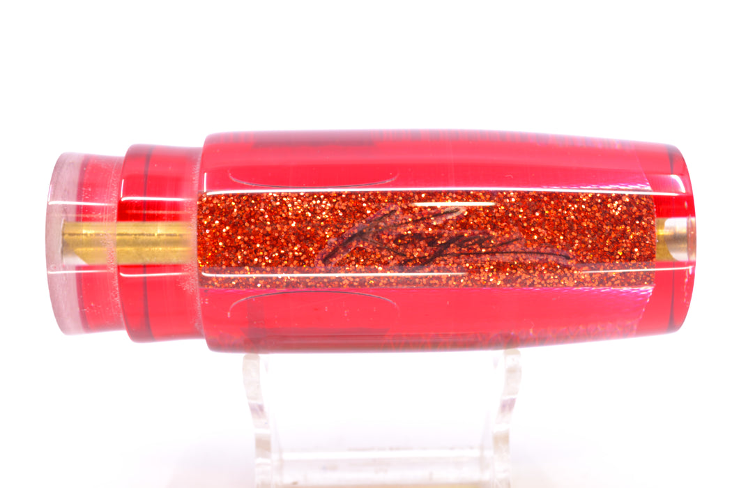Koya Lures Rainbow Scale Red Back Red Eyes Hard Head 12" 5.2oz GZE