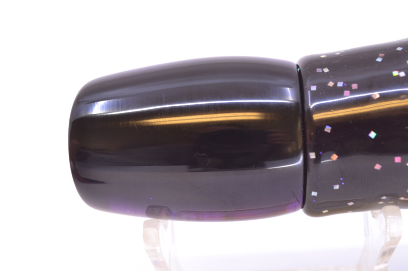 Marlin Magic Purple MOP Black Back Taxi Eyes Small Ruckus 9" 5oz Skirted Black/Purple