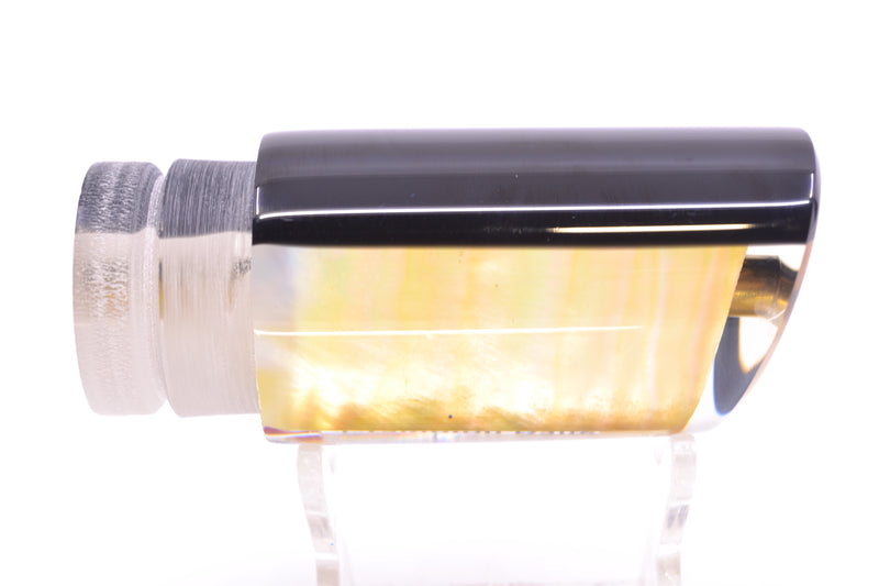 Crampton Baits Real Golden MOP Black Back No Eyes 1/4 Tonner 12" 4.5oz