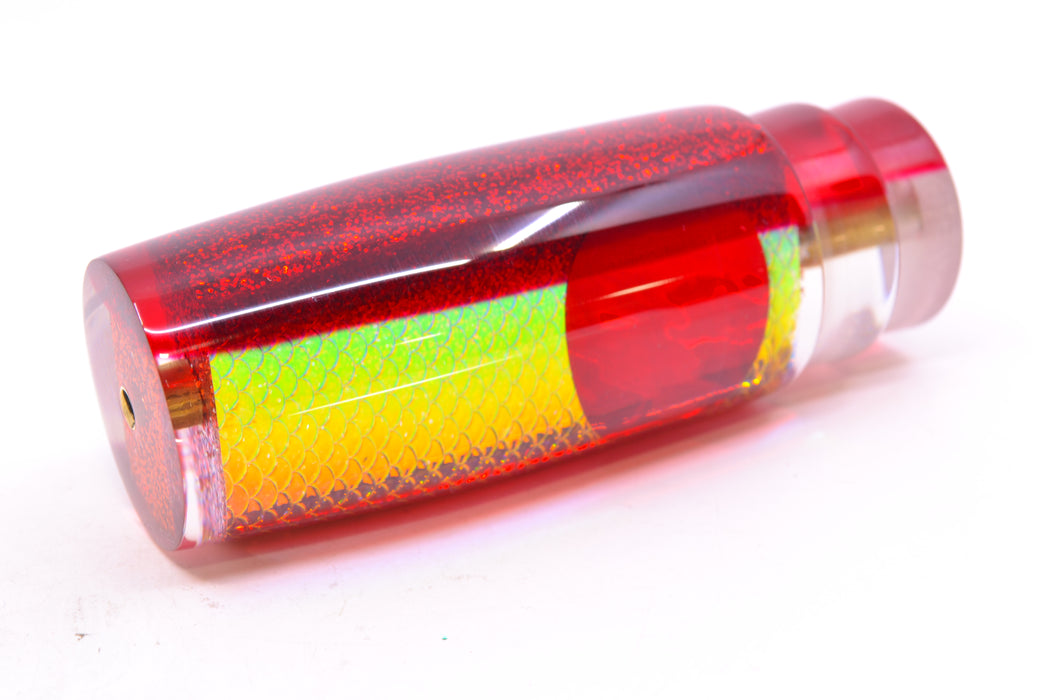 Koya Lures Rainbow Scale Red Back Red Eyes Hard Head 12" 5.2oz GZE