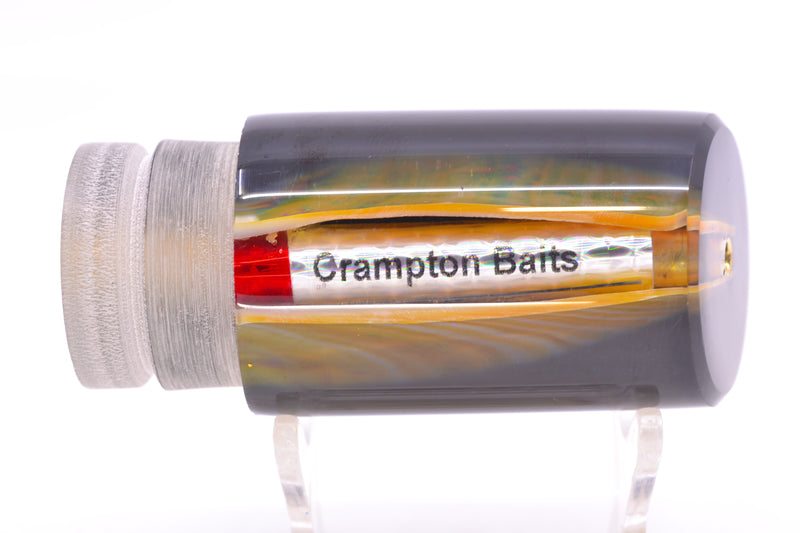Crampton Baits Real Golden MOP Black Back No Eyes 1/4 Tonner 12" 4.5oz