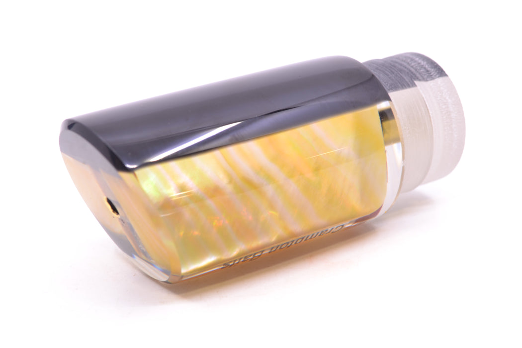 Crampton Baits Real Golden MOP Black Back No Eyes 1/4 Tonner 12" 4.5oz