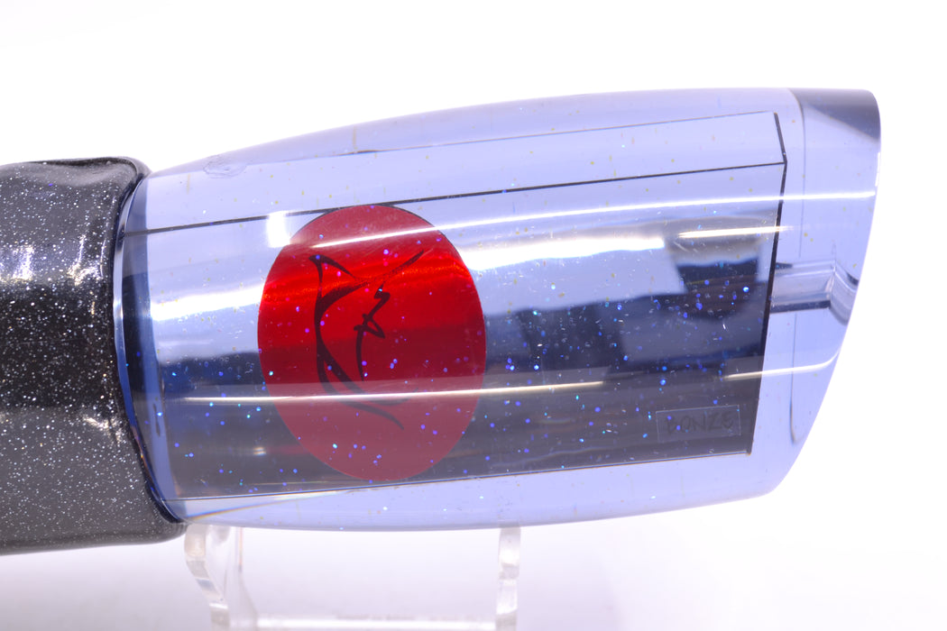Bonze Lures Smoke Mirrored Red Eyes Anaconda 16" 18.2oz Vinyl Black GZE