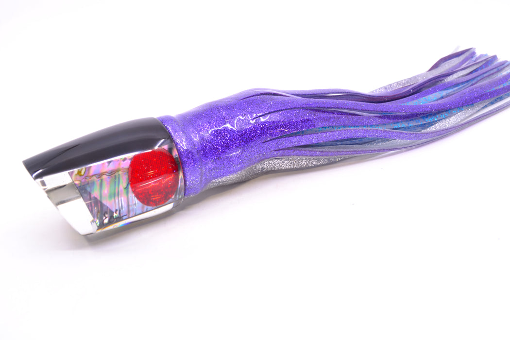 Marlin Magic Blue-Purple Abalone Black Back Red Eyes Ruckus 12" 11oz Skirted Purple-Silver GZE