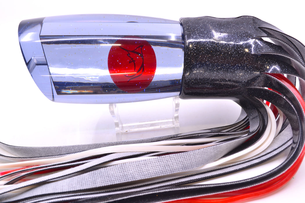 Bonze Lures Smoke Mirrored Red Eyes Anaconda 16" 18.2oz Vinyl Black GZE
