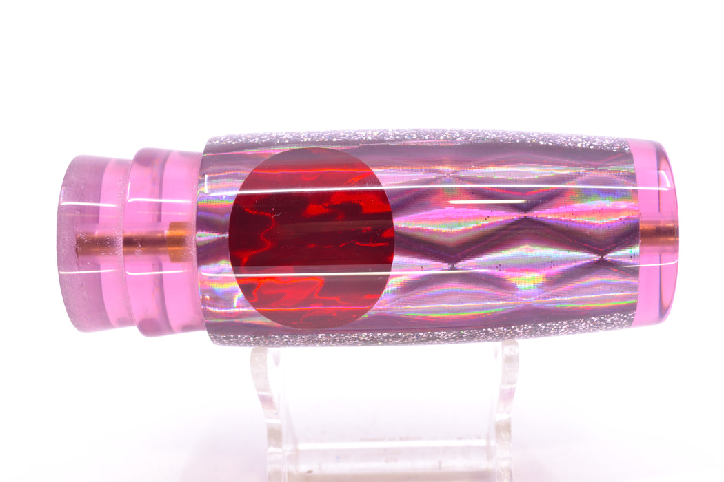 Koya Lures Purple Rainbow Diamond Red Eyes Hard Head 12" 5.2oz