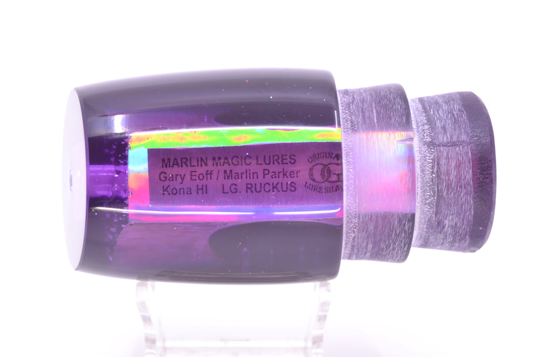 Marlin Magic Purple Awabi Black Back Taxi Eyes Large Ruckus 14" 8.6oz GZE